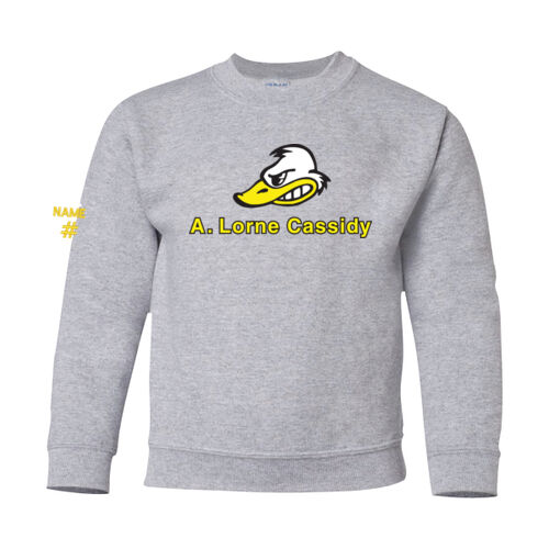 Gildan Youth Printed Crewneck Thumbnail